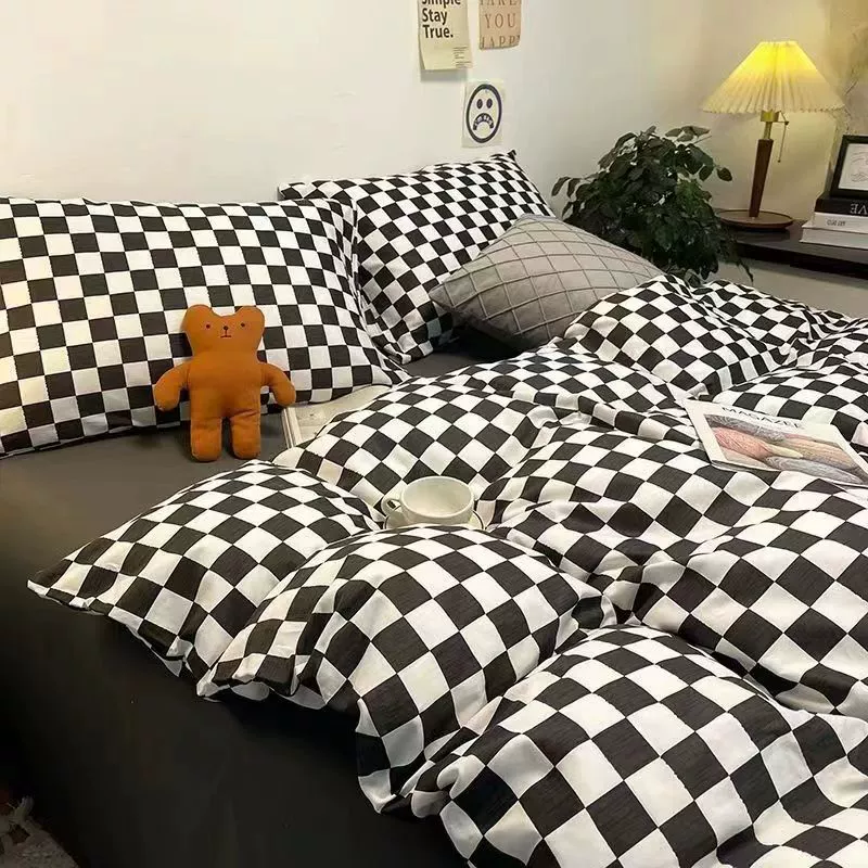 Duvet Cover Bedding Set, Thickened Microfiber, Kids 3–4 pcs, Multiple Sizes (1.2–2.2 m)