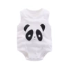 Sleeveless white panda