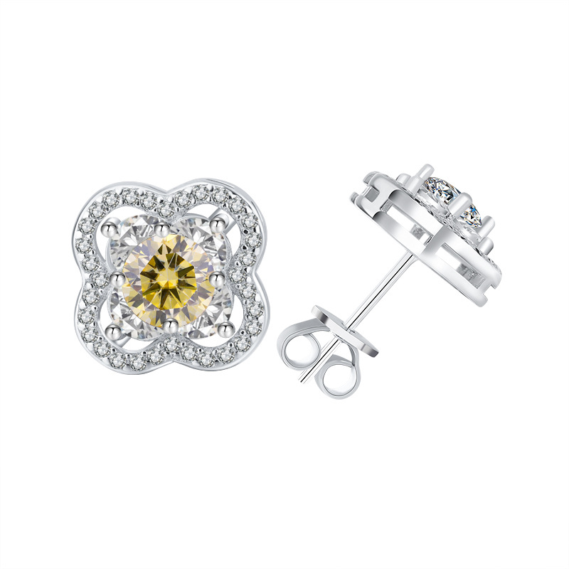 레몬옐로우 모이사나이트 (GRA 인증서 + 블랙카드 + 허리코드 + 실버연마천)