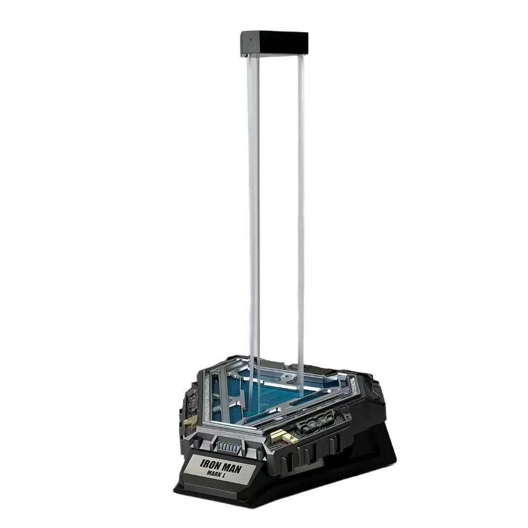 Spot Iron Man Casco 1/1MK50 Ark Reactor puede usar luz de pecho modelo adornos accesorios al por mayor