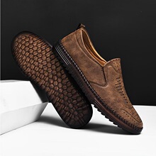 G 15202 Men's Slip On Leather Loafers ��ʿ����ƤЬ