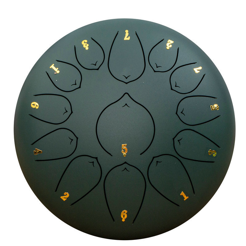 Comercio exterior transfronterizo tambor etéreo 6 / 8 / 10 / 12 pulgadas 15 tonos tambor de niños olvidar tambor de preocupación tambor de disco adulto tambor etéreo