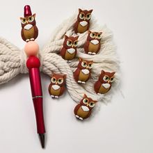 跨境热销新品 3D立体硅胶卡通 DYI串珠 工厂批发 现货 多款可选