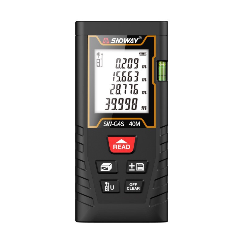 深达威SW-MT4激光测距仪手持式高精准红外线量房仪测量仪电子尺