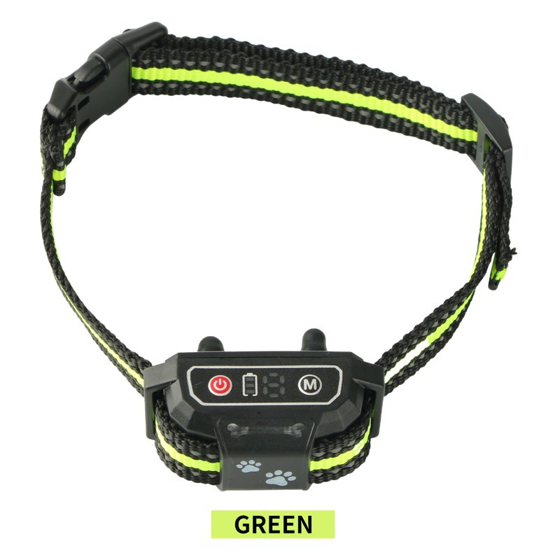 Amazon новый собачий антилай для собак Товары для обучения собак Электронный вибрационный антилай ошейник для собак