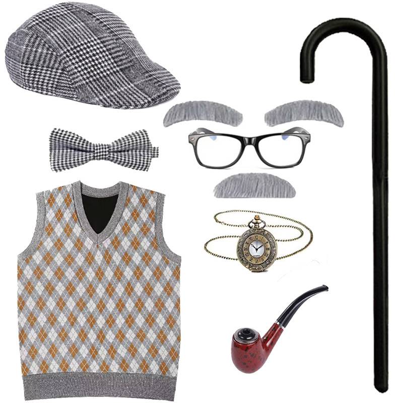 할아버지 F 세트 (사진)