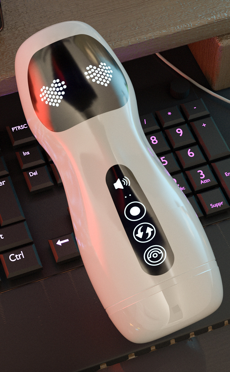 Automatic Hands-Free Masturbator Cup with Suction Base, TPE Sleeve, Vibration — detail image 25