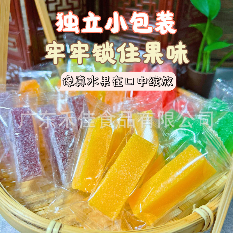烤果条泰式风味热带芒果香蕉多种口味水果软糖果味热带果香