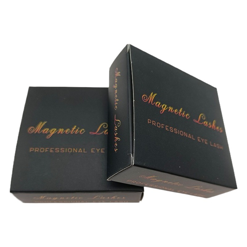 Pestañas postizas de succión magnética Gato Elfo Belleza Pestañas Pestañas Un par de zorros Little Devil Natural Magnet Pestañas 28 simples