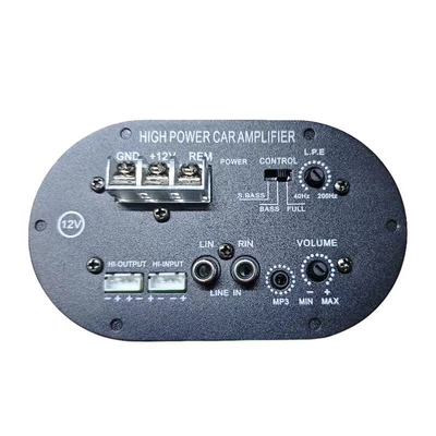 Pure 12V24V Car Subwoofer Car Audio Amplifier Board High Power Pure Bass Special Car Audio Motherboard (Car speaker/subwoofer) - 12v-high-power-oval