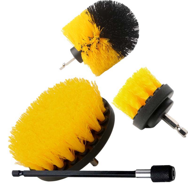 전동 드릴 브러시 3 종 세트 + 150 커넥팅로드