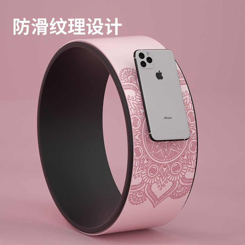 ヨガホイール開背ヨガホイール初心者フィットネスヨガ器材後曲神ドラムリング器家庭用プラティクルリング|undefined