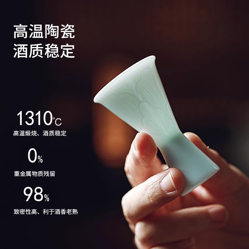 景徳鎮ワインディスペンサー酒家庭用中国セラミック酒カップワインセット小さなワイングラスワインボトルセット卸売|undefined