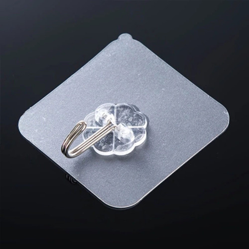 Traceless hook, strong sticky hook, suction cup, strong nail-free adhesive, load-bearing door, no punching, kitchen bathroom hook