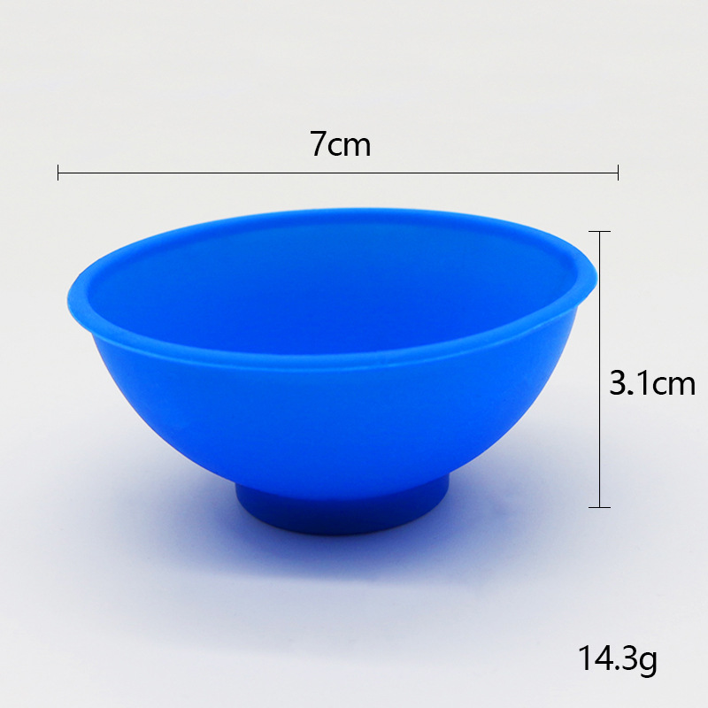 Tazón de silicona transfronterizo Tazón de maquillaje Tazón de máscara Tazón de condimentos Tazón de almacenamiento Tazón de horneado Tazón de tabaco Tazón multipropósito