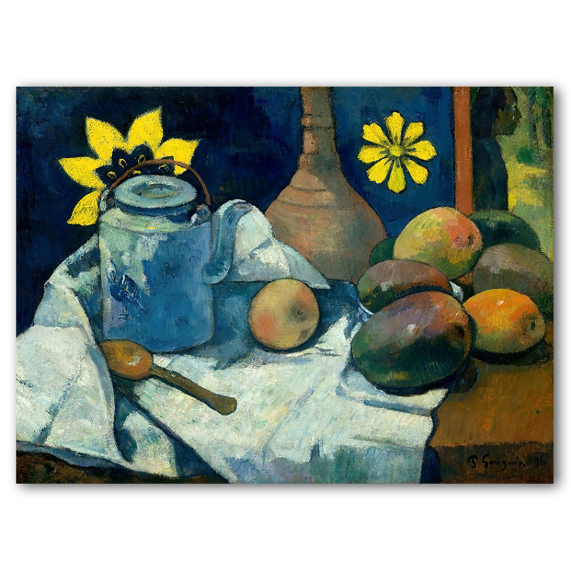 フランスポール高更世界名画レトロ芸術微噴掛画芯油絵キャンバス静止画|undefined