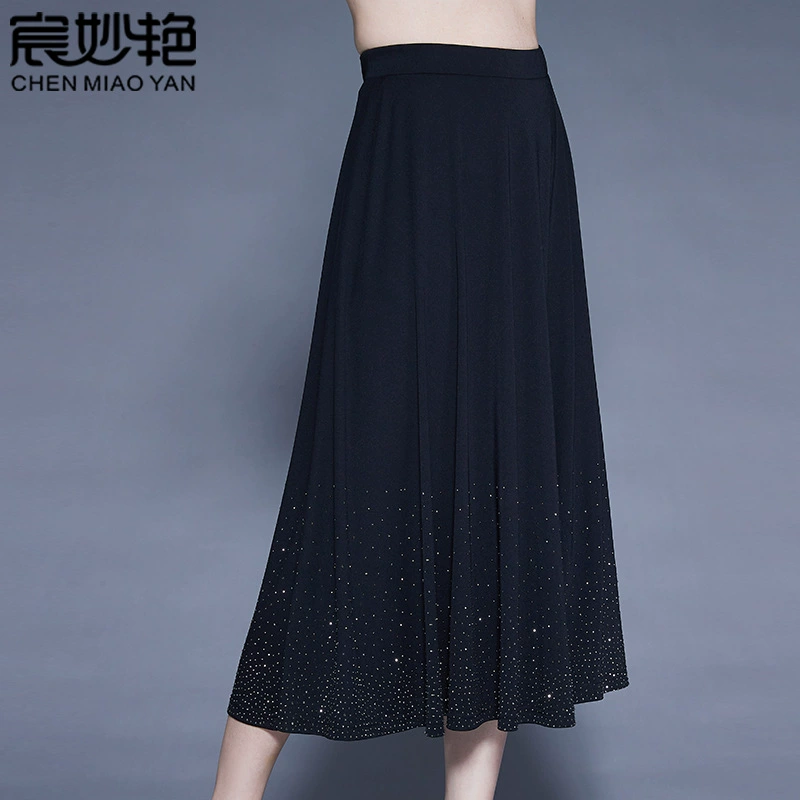 宸妙艳 Summer fashionable long skirt, for middle age, mid-length, wholesale
