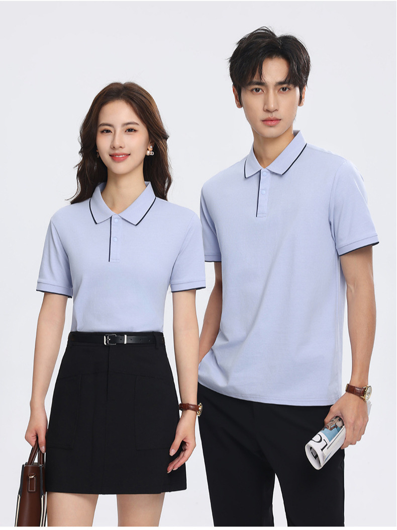 Ropa de trabajo personalizada polo camiseta de manga corta logotipo impreso herramientas de empresa camiseta cultural de algodón vestido de fábrica bordado personalizado