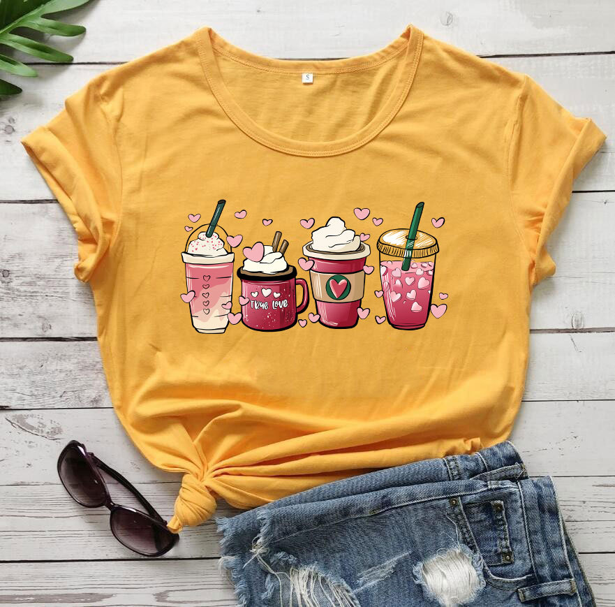 Women's T-shirt Short Sleeve T-shirts Printing Casual Preppy Style Printing display picture 8