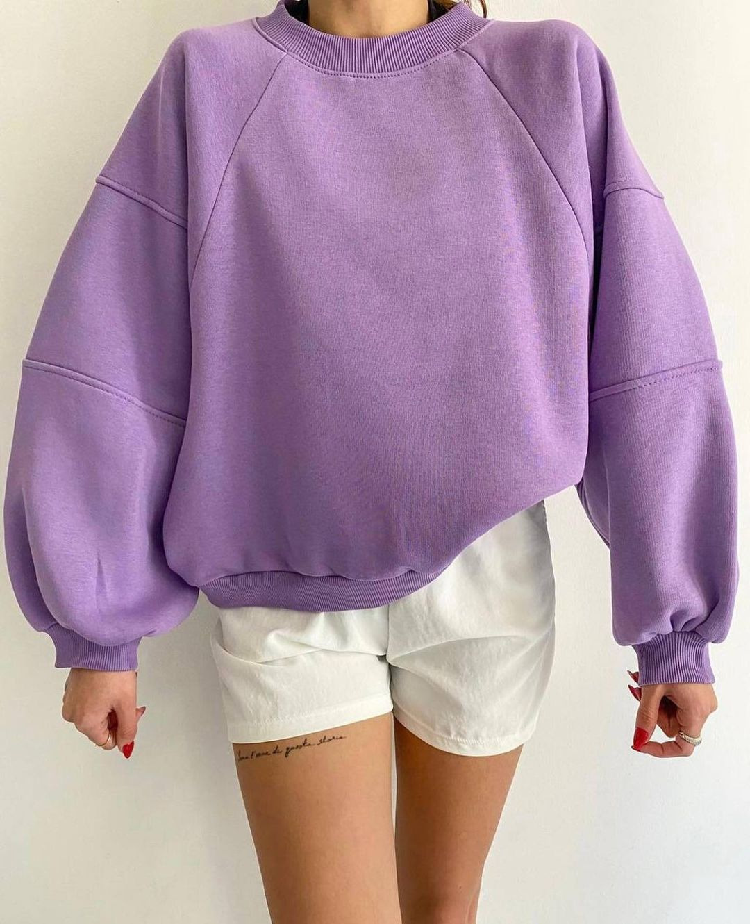 Regular Top Length Hoodie Tops Type Daily Occasion Round Neck Neckline Comfort Function Women's Hoodie Long Sleeve Hoodies & Sweatshirts Classic Style Solid Color