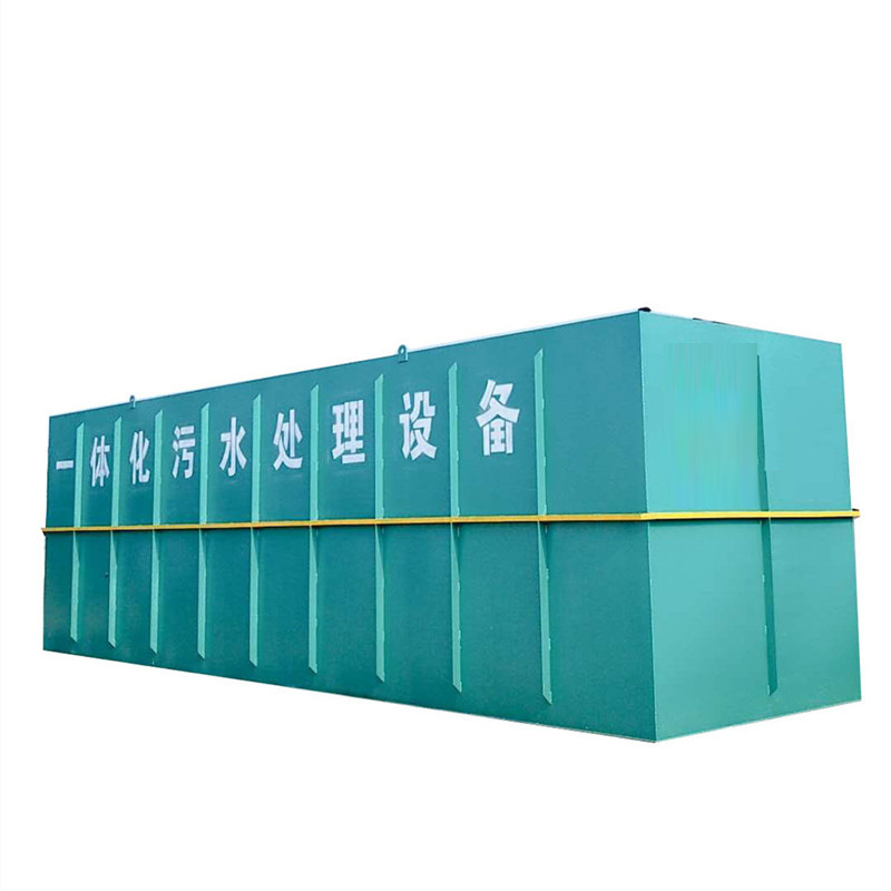 Mbr Membrane Integrated Sewage Treatment Carbon Steel Equipment Underground Sewage Treatment Rural Sewage Treatment Equipment