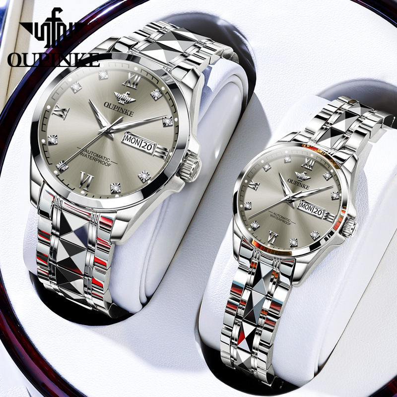 Star endorsements Europin imported movement watches business automatic mechanical men's and women's watches Valentine's Day gifts for couples