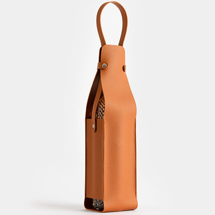 Manufacturer Customized Red Wine Handbag, Portable Wine Storage Bag, Red Wine Champagne Leather Case Gift Bag