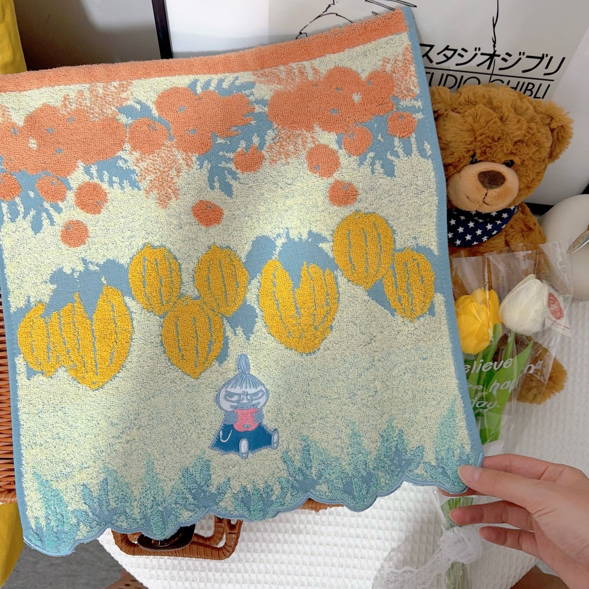 파란색과 주황색 대비 색상 Yamei(45개 이상 주문 시 무료 배송)