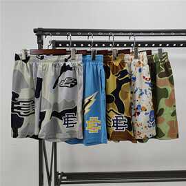 男士EE基础款休闲短裤-日常百搭款，舒适透气男式时尚运动休闲