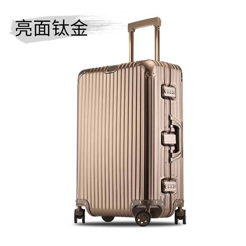 アルミマグネシウム合金製ローダーバッグ工場、全金属製トラベルバッグ、アルミフレームバッグ、ユニバーサルホイール付きスーツケース工場供給|undefined