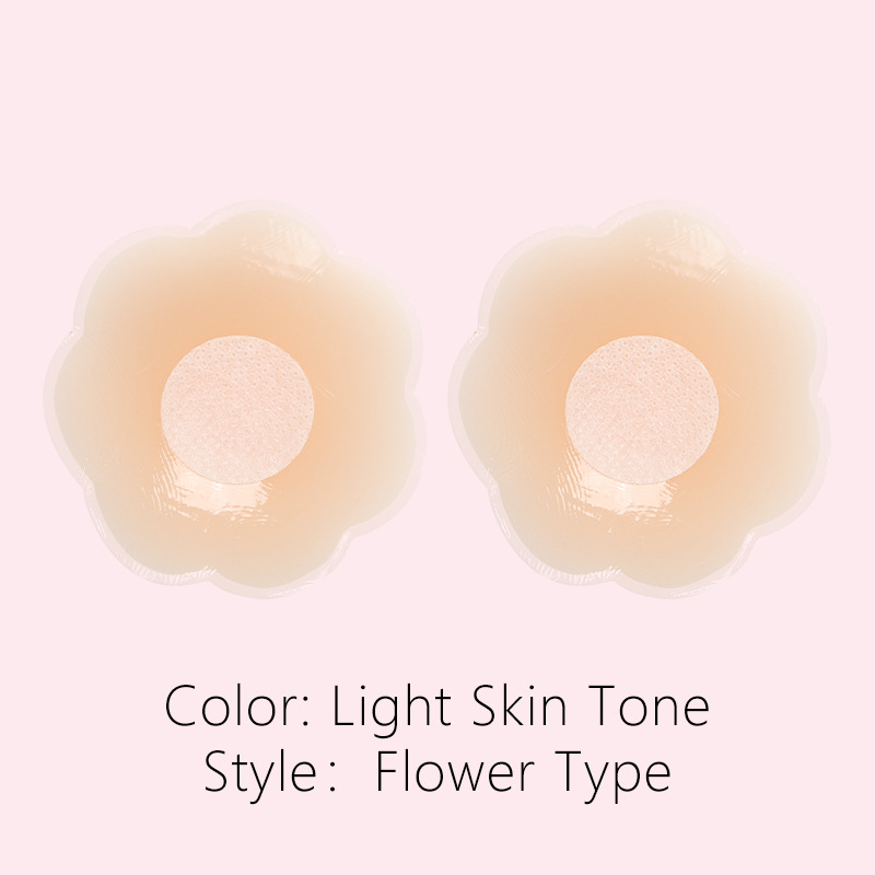 6.5CM (밝은 피부색 꽃무늬 패치 단조천)