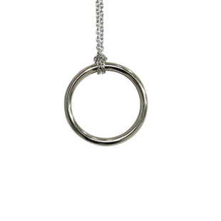 Classic Close-Up Magic Performance Props, Tomorrow's Ring Magic Knot, Wedding Necklace Ring Magic Toy