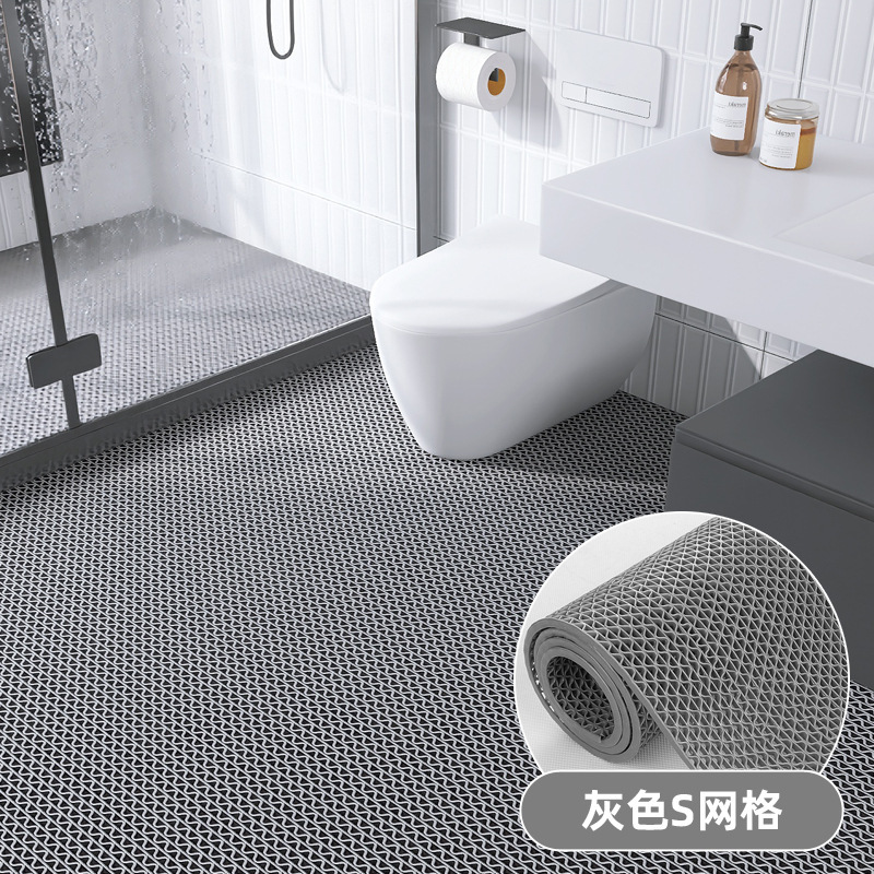 中空 PVC プラスチックカーペット浴室トイレスイミングプールキッチン汚れにくいフットマット家庭用防水滑り止めフロアマット|undefined