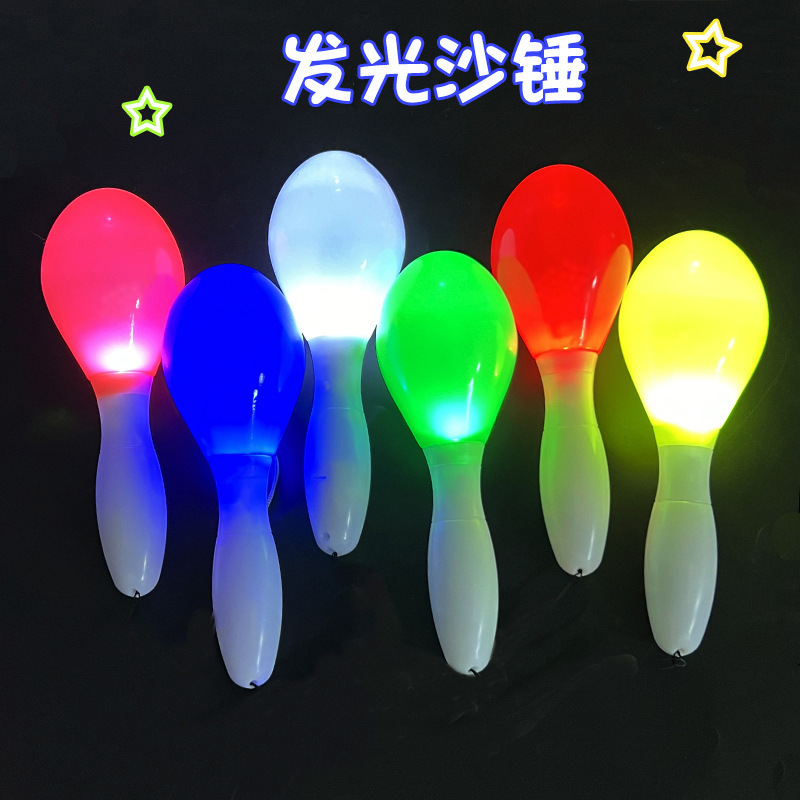 発光砂ハンマーled発光砂ハンマーコンサート応援道具ktv玩具フラッシュ砂ハンマーメーカー卸売り|undefined