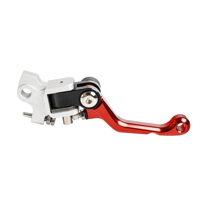 2 dedos cortos motocicleta de carretera plegable ahorro de mano de obra CNC embrague freno mango Hengshi S5 KVIS K16 Huayang T4