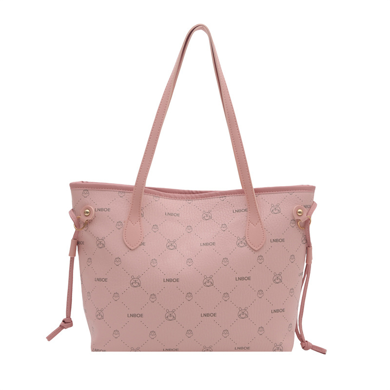 Bolso de mano transfronterizo coreano bolso de mujer otoño 2025 nuevo bolso de hombro de lujo ligero de textura alta bolso de brazo