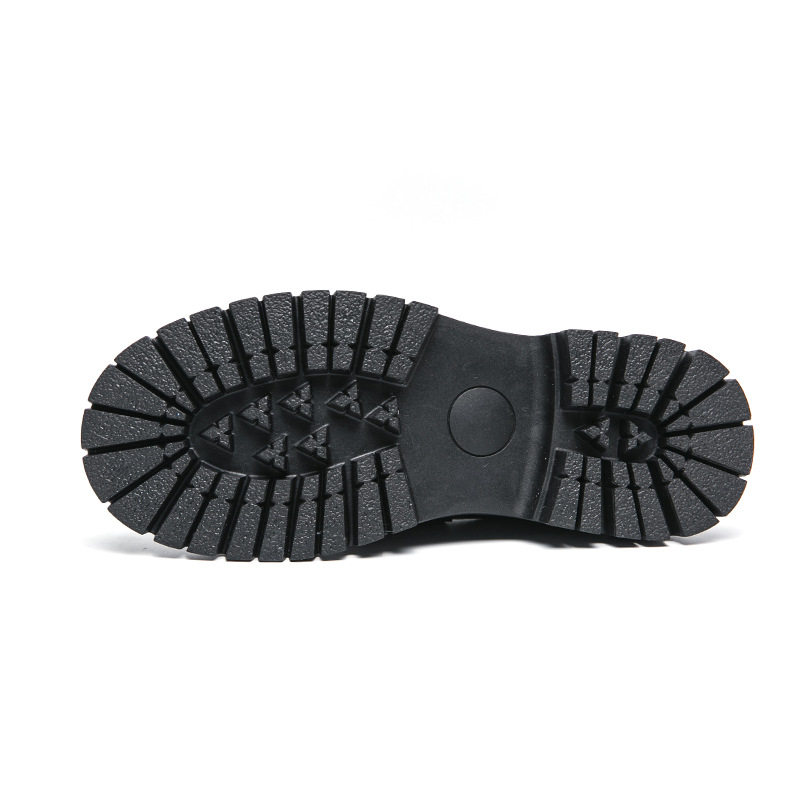 Giày lười nam da PU cỡ lớn phong cách công sở, đế dày gót 3-5 cm, khóa kim loại — 6322 nâu, 6322 đen chi tiết 23