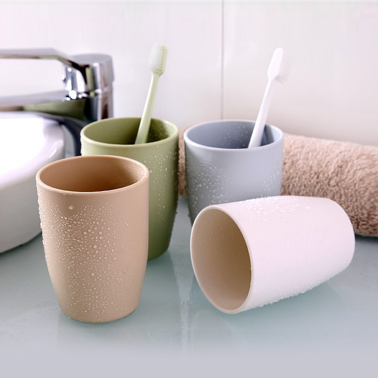 Household mouthwash cup and toothbrush cup set, children's toothbrush cup, wash cup, plastic couple's mouthwash cup, toothbrush cup