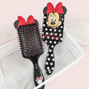 Factory supply large square comb wave point comb plastic comb children's cartoon comb massage air cushion comb spot