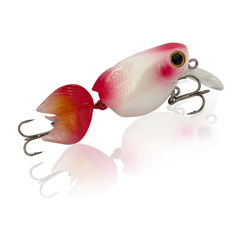 Suiquai の新しい水中金魚 Luya 偽餌釣り餌クロスボーダー爆発バイオニック餌オリジナル釣りアクセサリー