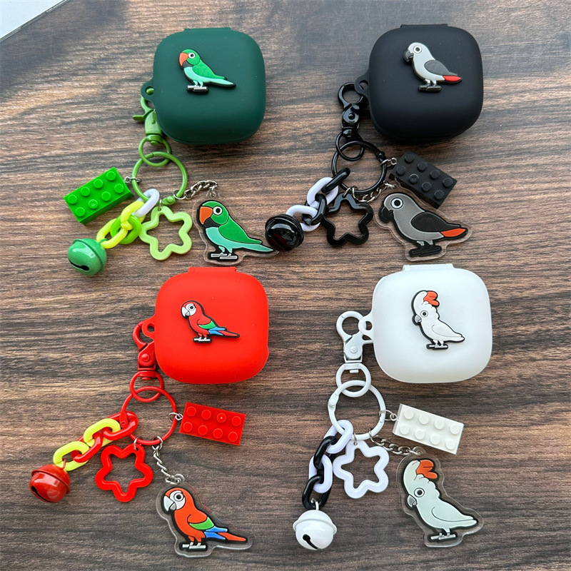 Applicable QCY T13X protective case Wireless Bluetooth headset cute creative foreign trade cartoon fashion brand silicone soft case