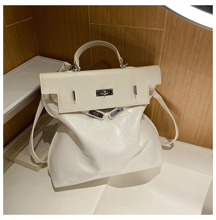 2023 Neue Doppel-Umhängetasche, Einzel-Umhängetasche, Umhängetasche, Dreifach-Nutzungstasche, Handgriff-Muster, Öl-Ledertasche, große Kapazität, beliebte Eimertasche_voghion.com