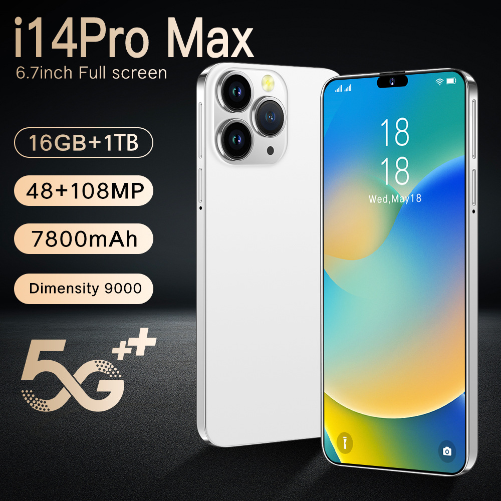 东南亚热销i14Pro Max全球版1+16跨境3G智能手机 6.6寸安卓一体机
