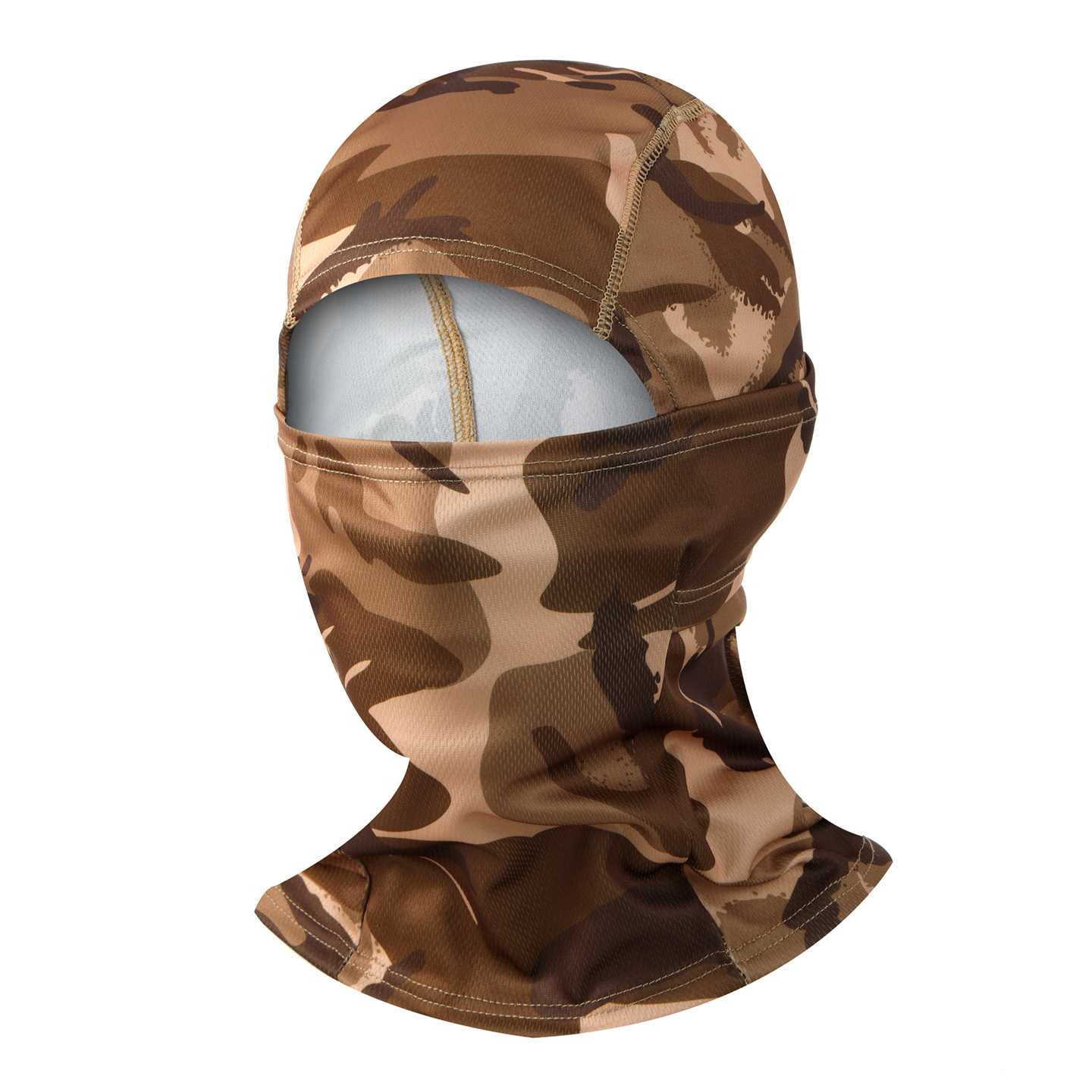 Máscara solar de ciclismo transfronteriza cubierta de camuflaje al aire libre secado rápido respirado a prueba de viento protector facial turbante militar para hombres y mujeres