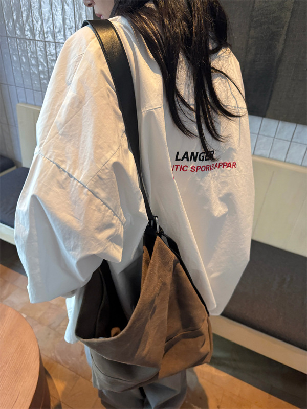 广州黄峥韩系衬衫背后刺绣设计宽松慵懒长袖早秋防晒衬衣女530797|undefined