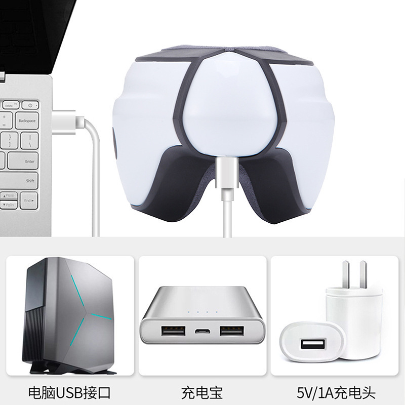 充电热敷眼部按摩仪折叠蒸汽加热护眼罩去黑眼袋护眼仪眼部按摩器|undefined
