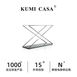 Italian Style Entrance Table Light Luxury Style Modern Entrance Cabinet Entrance Hall Entrance Stainless Steel Entrance Table Designer Wall Table