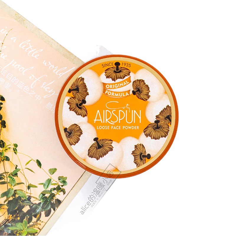 Tati recomienda North American COTY Airspun polvo de cara suelta acabado polvo suelto miel en polvo 65g