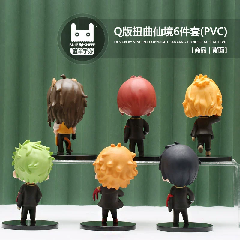 Фигурки Blind Box Twisted Wonderland Ханаэ Нацuki Сузуки Роутa Анимационные фигурки игрушка торт выпечка модель