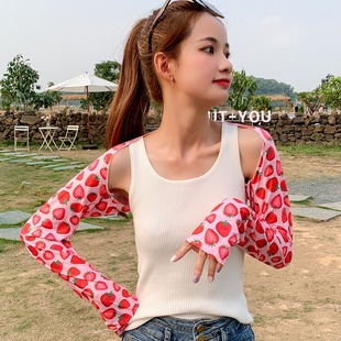 Ice Silk Sunscreen Shawl Outdoor Riding Sleeve Neck Sunshade UV Protection Summer Thin New Style Driving Multifunctional